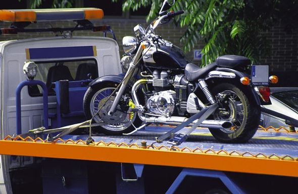 Motorcycle Towing - Flatbed Towing